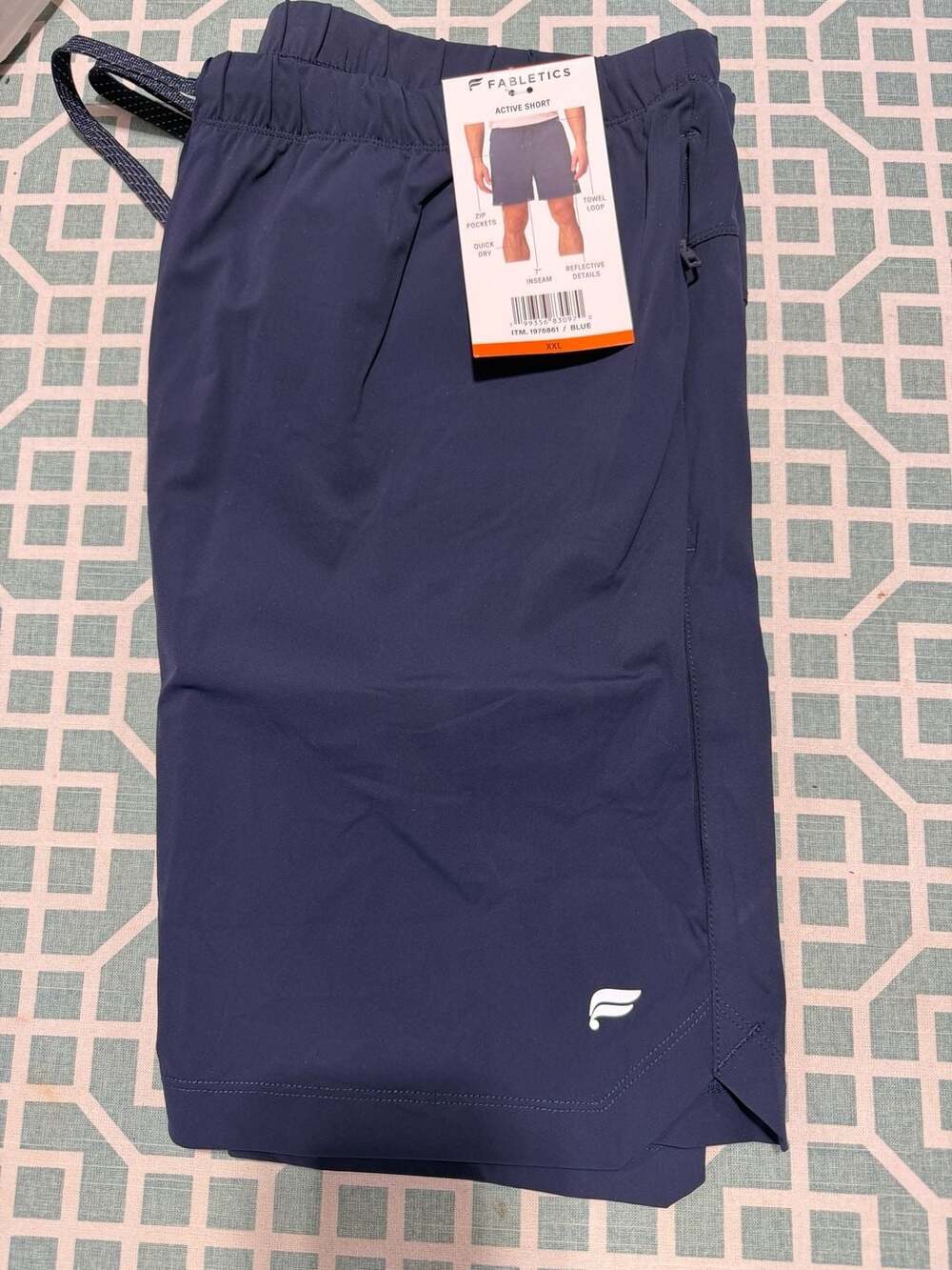 Fabletics Active Short Size XXL Blue
